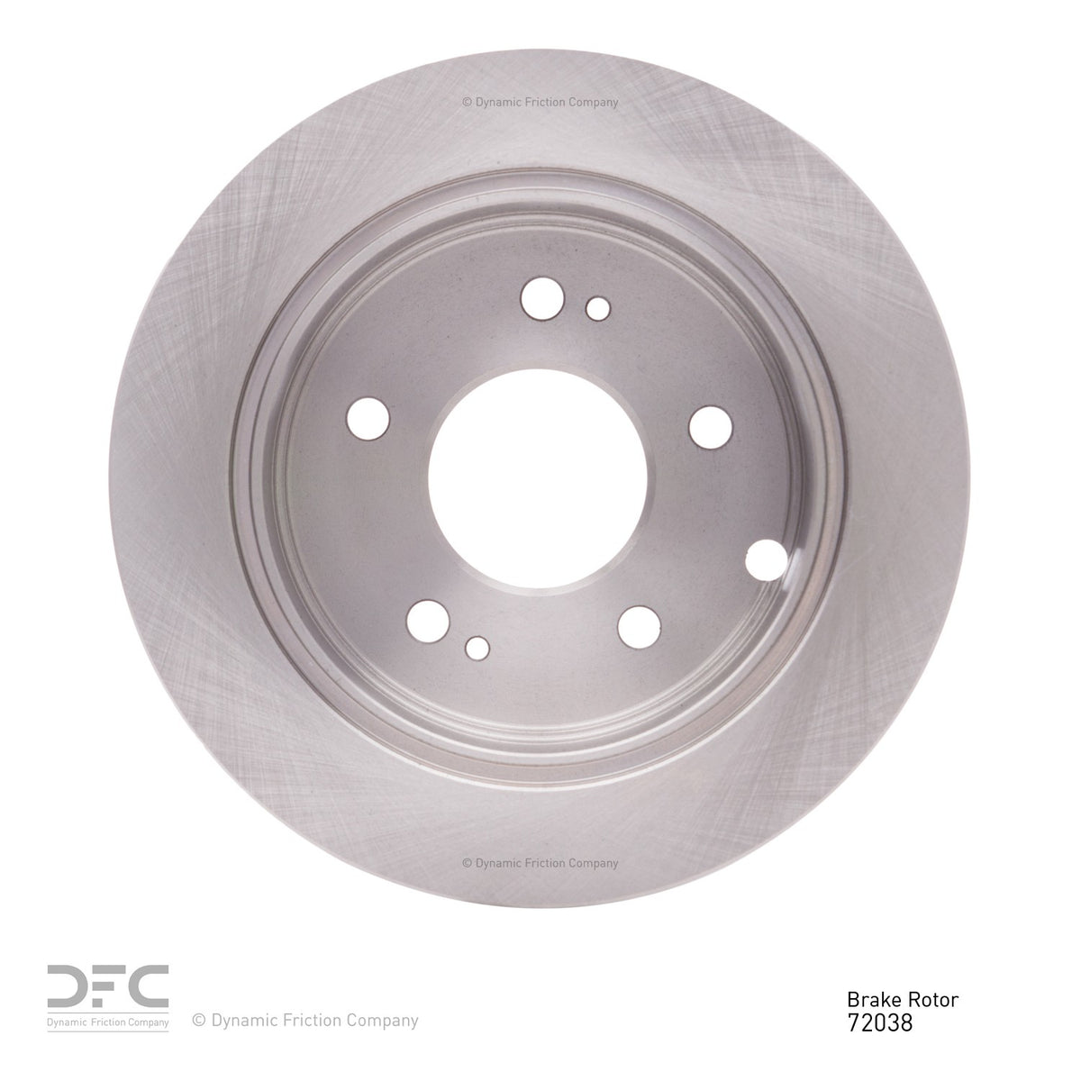 Dynamic Friction Company Disc Brake Rotor 604-72038