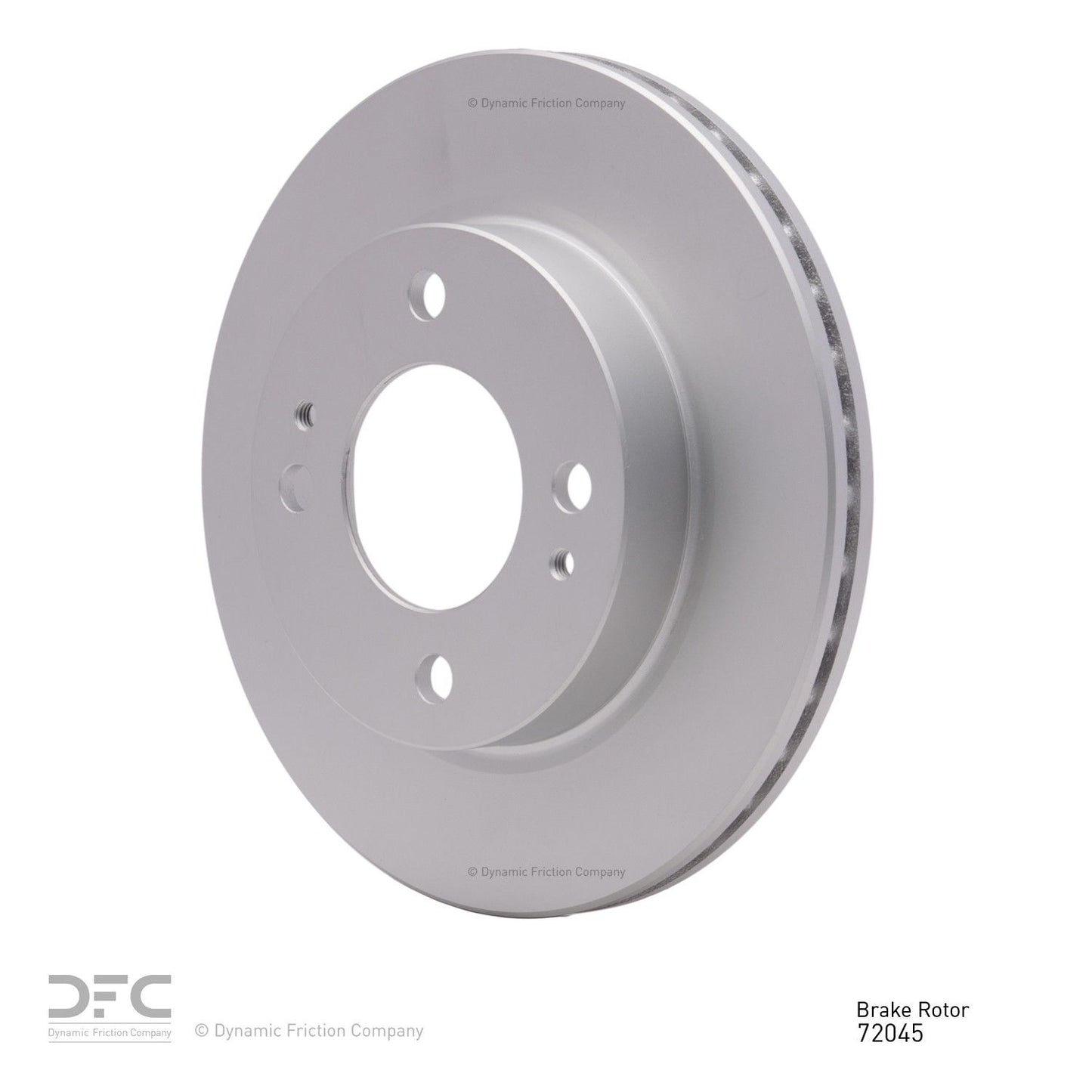 Dynamic Friction Company Disc Brake Rotor 604-72045