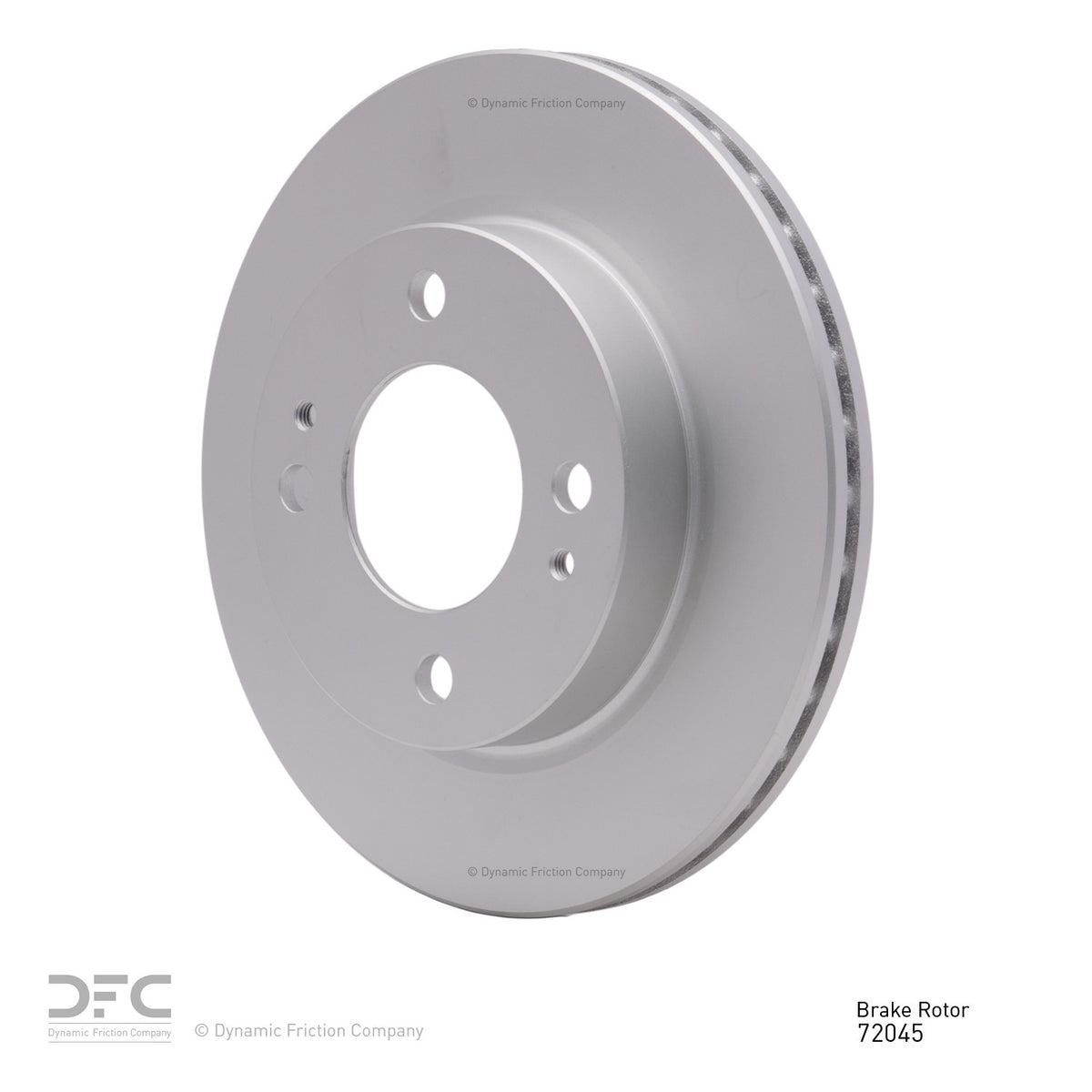 Dynamic Friction Company Disc Brake Rotor 604-72045