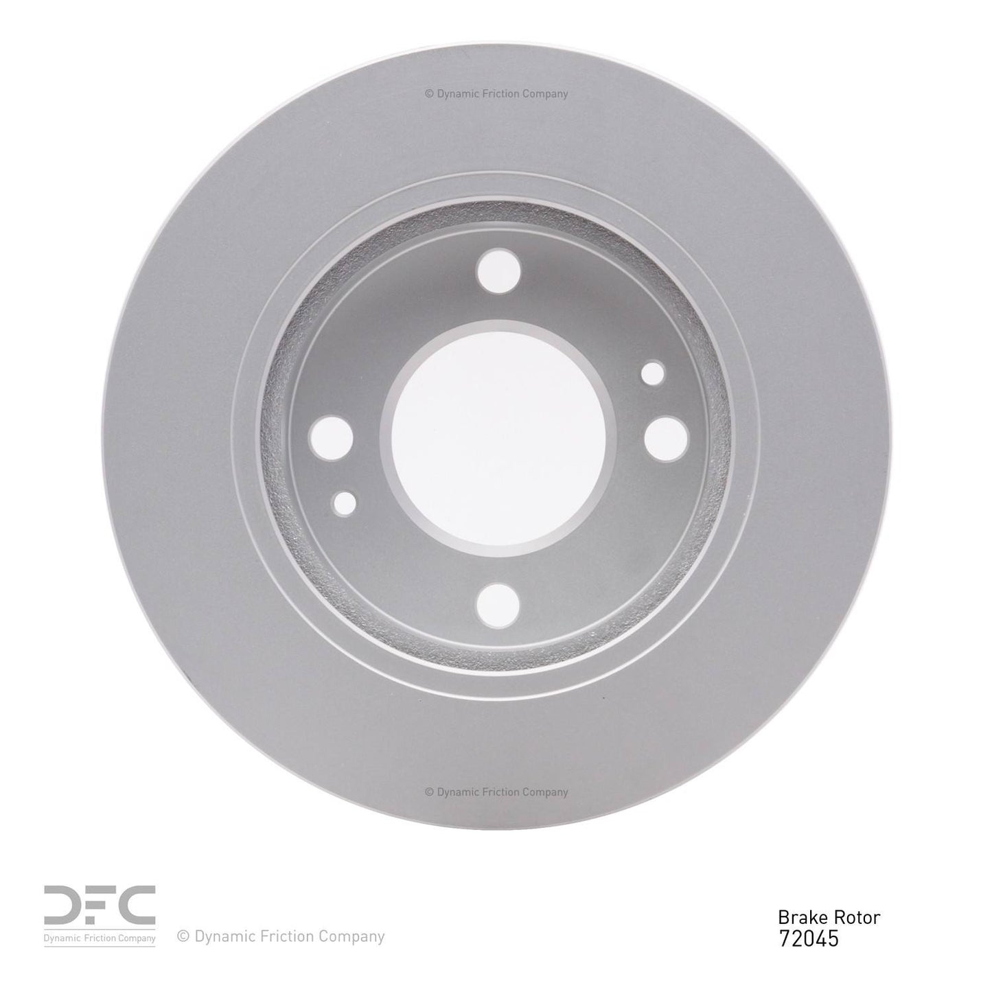 Dynamic Friction Company Disc Brake Rotor 604-72045