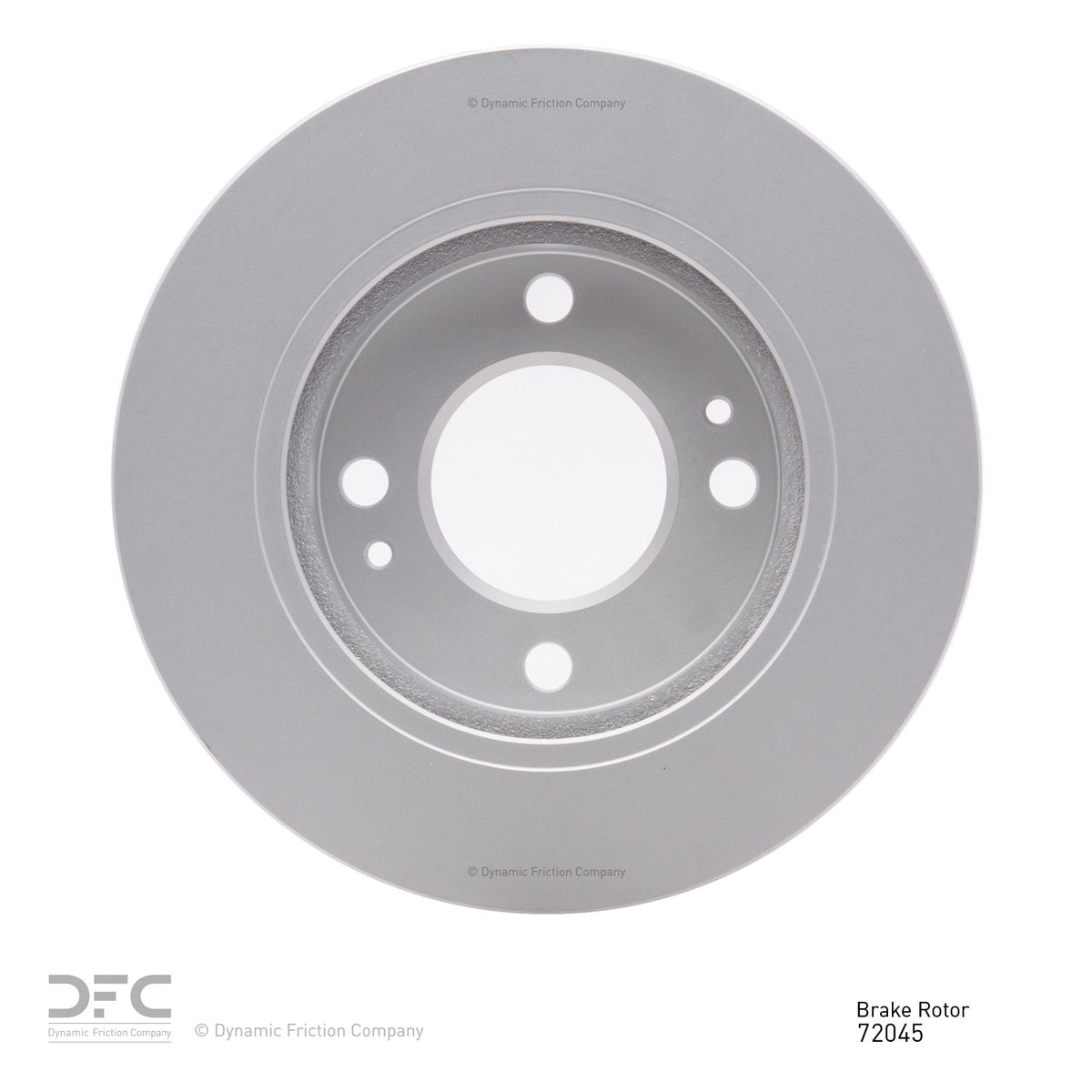 Dynamic Friction Company Disc Brake Rotor 604-72045