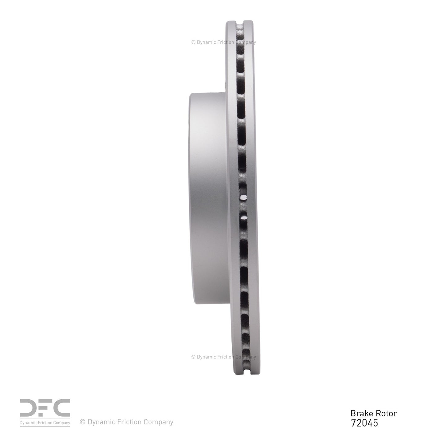 Dynamic Friction Company Disc Brake Rotor 604-72045