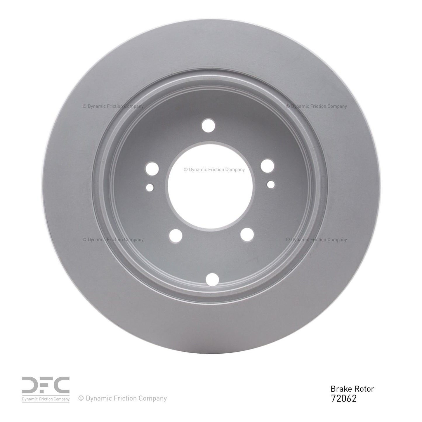 Dynamic Friction Company Disc Brake Rotor 604-72062