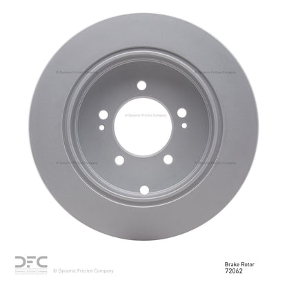 Dynamic Friction Company Disc Brake Rotor 604-72062