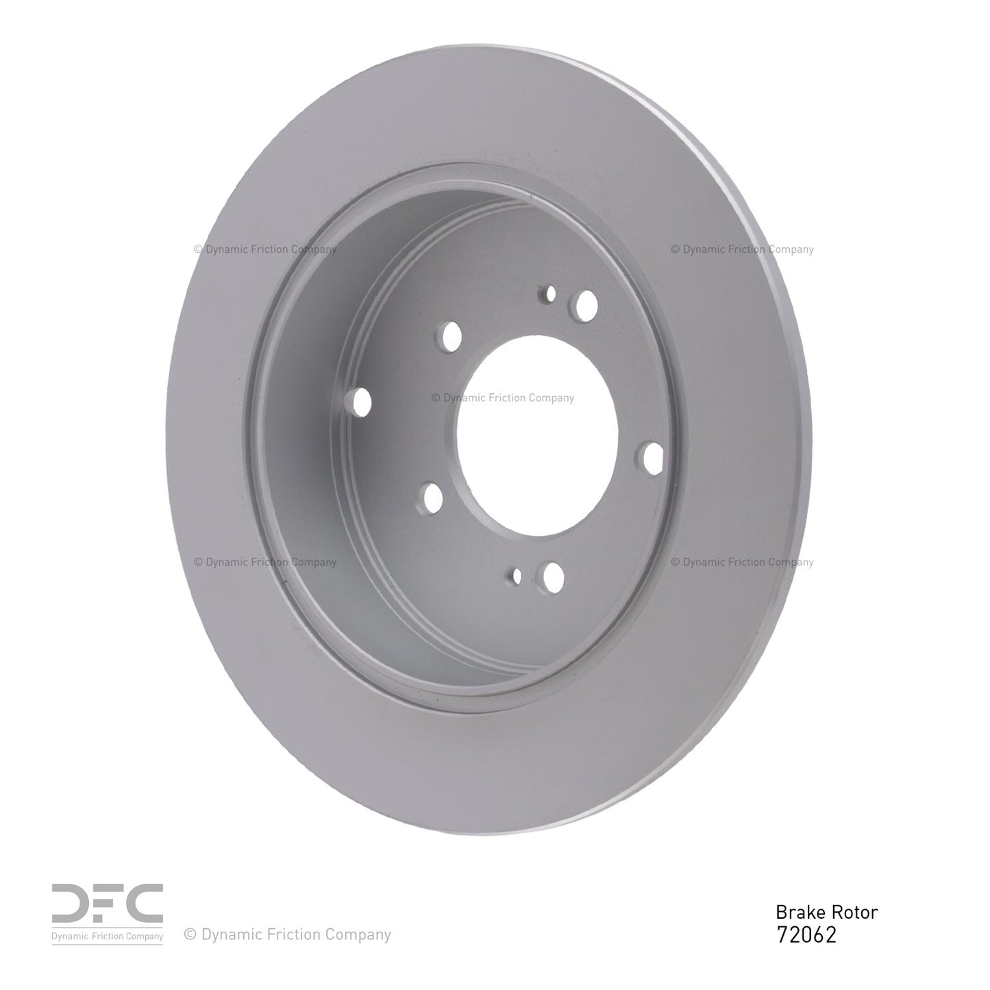 Dynamic Friction Company Disc Brake Rotor 604-72062