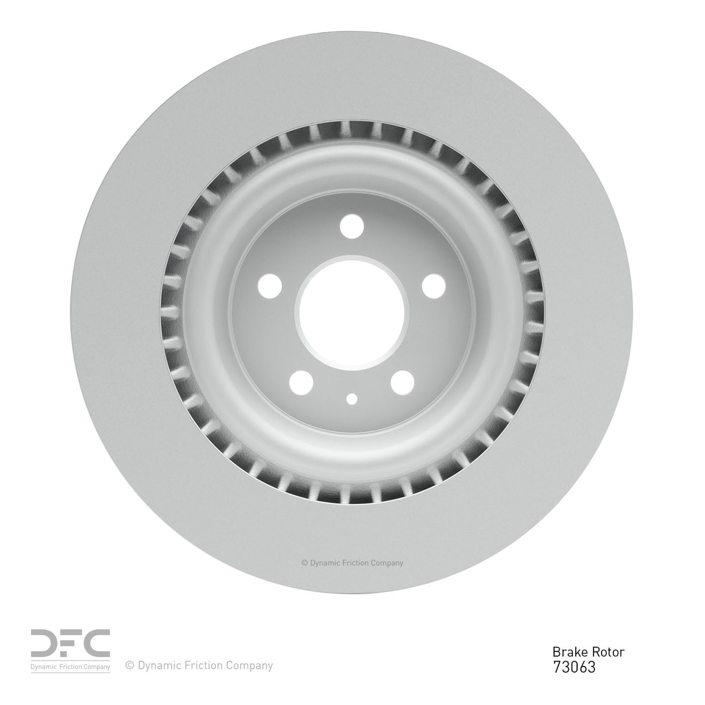 Dynamic Friction Company Disc Brake Rotor 604-73063