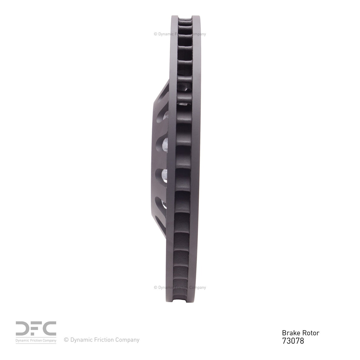 Dynamic Friction Company Disc Brake Rotor 604-73078