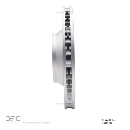 Dynamic Friction Company Disc Brake Rotor 604-74051D