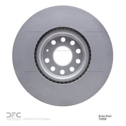Dynamic Friction Company Disc Brake Rotor 604-74058