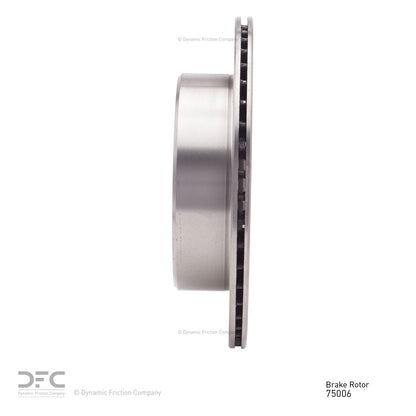 Dynamic Friction Company Disc Brake Rotor 604-75006