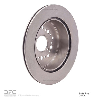 Dynamic Friction Company Disc Brake Rotor 604-75006