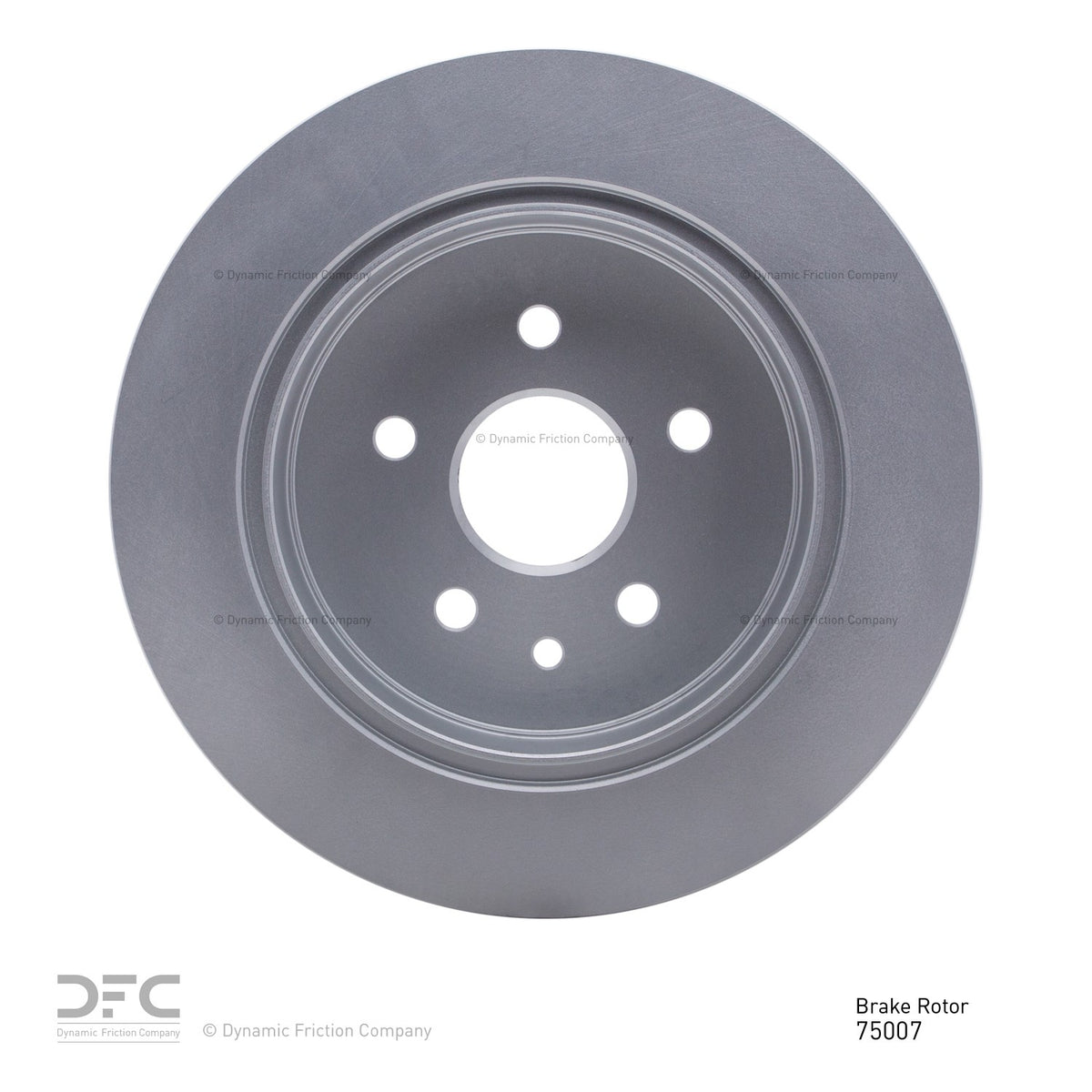 Dynamic Friction Company Disc Brake Rotor 604-75007