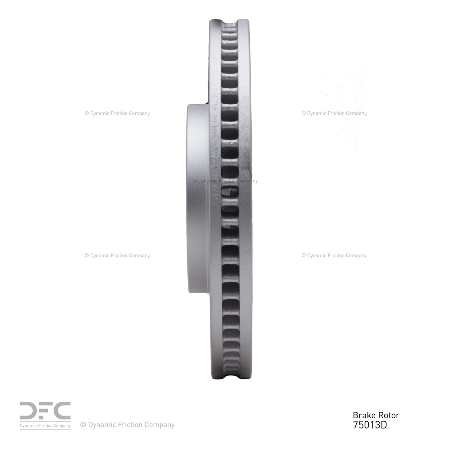 Dynamic Friction Company Disc Brake Rotor 604-75013D