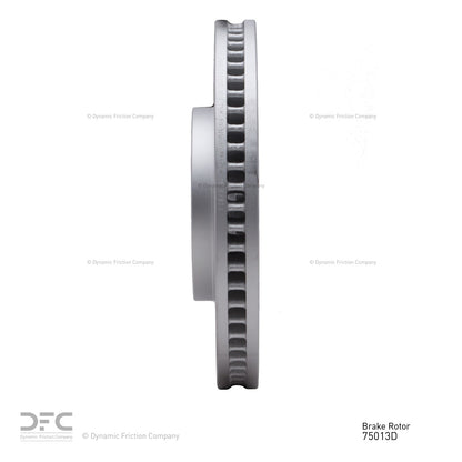 Dynamic Friction Company Disc Brake Rotor 604-75013D