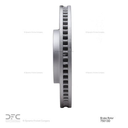 Dynamic Friction Company Disc Brake Rotor 604-75013D