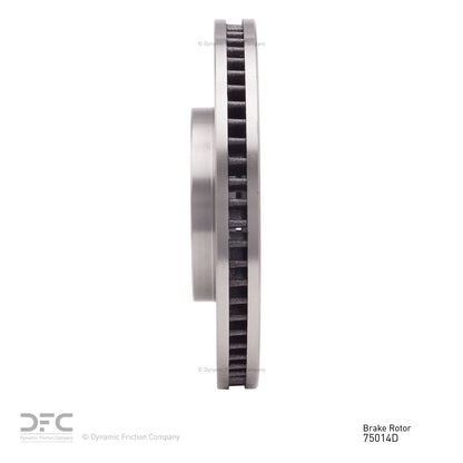 Dynamic Friction Company Disc Brake Rotor 604-75014D