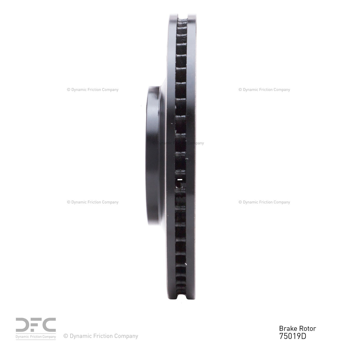 Dynamic Friction Company Disc Brake Rotor 604-75019D