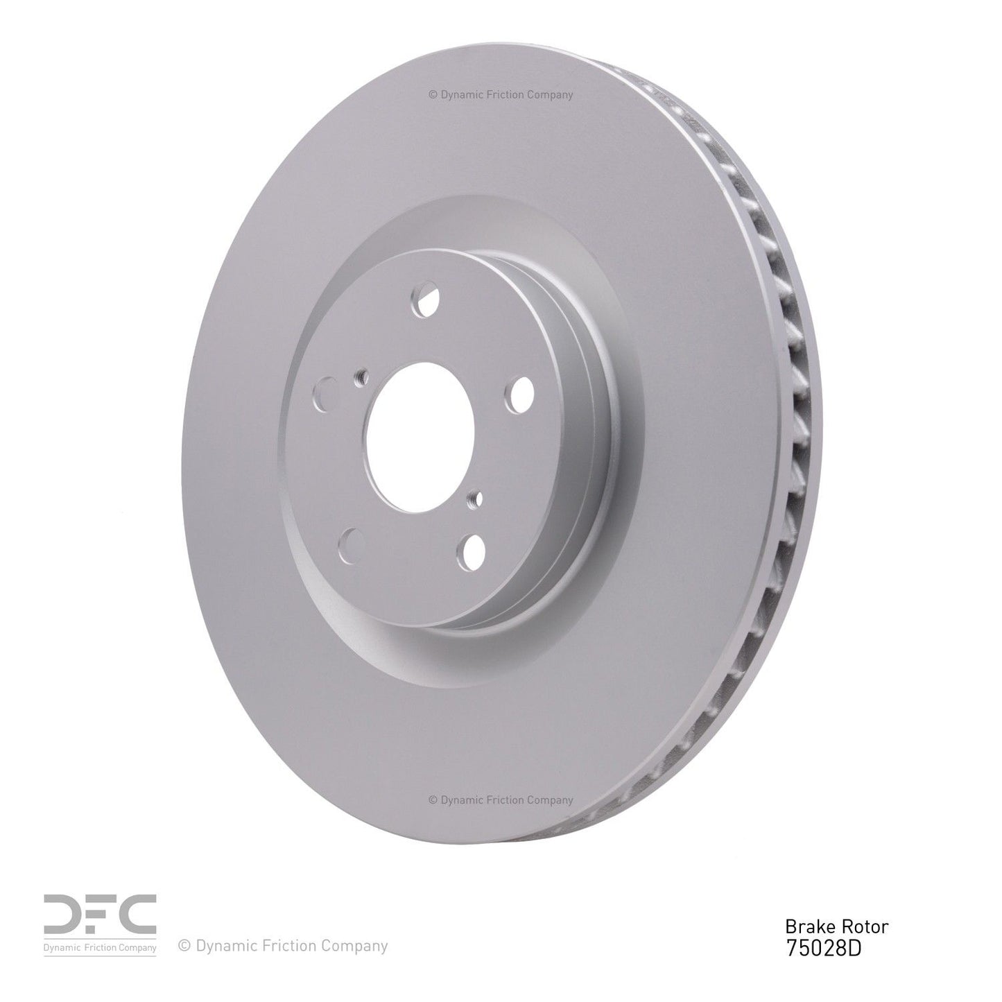 Dynamic Friction Company Disc Brake Rotor 604-75028D