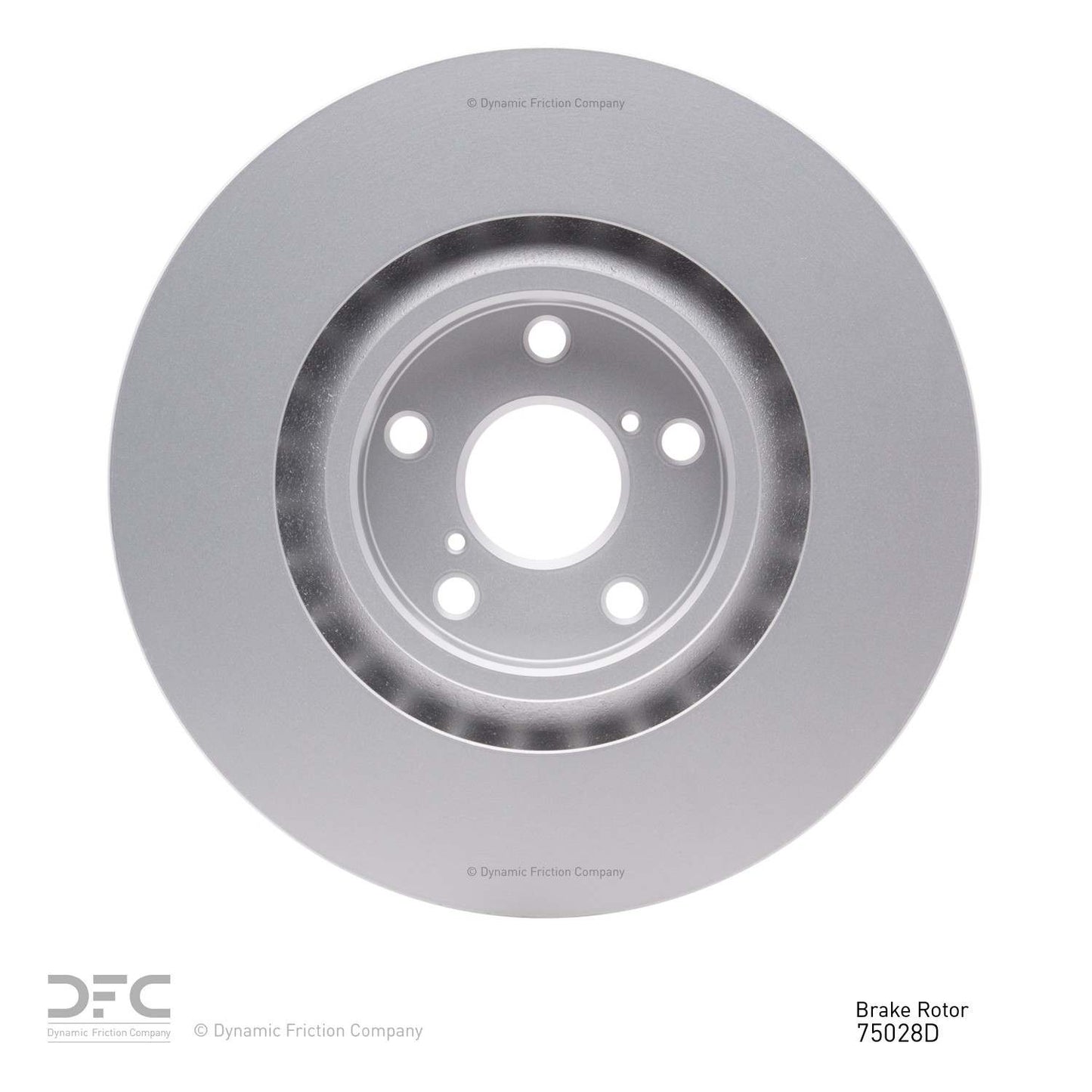 Dynamic Friction Company Disc Brake Rotor 604-75028D