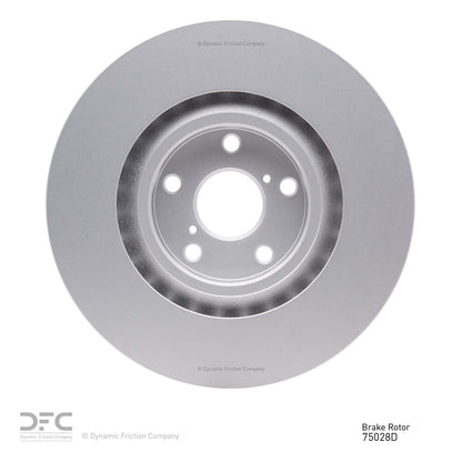 Dynamic Friction Company Disc Brake Rotor 604-75028D