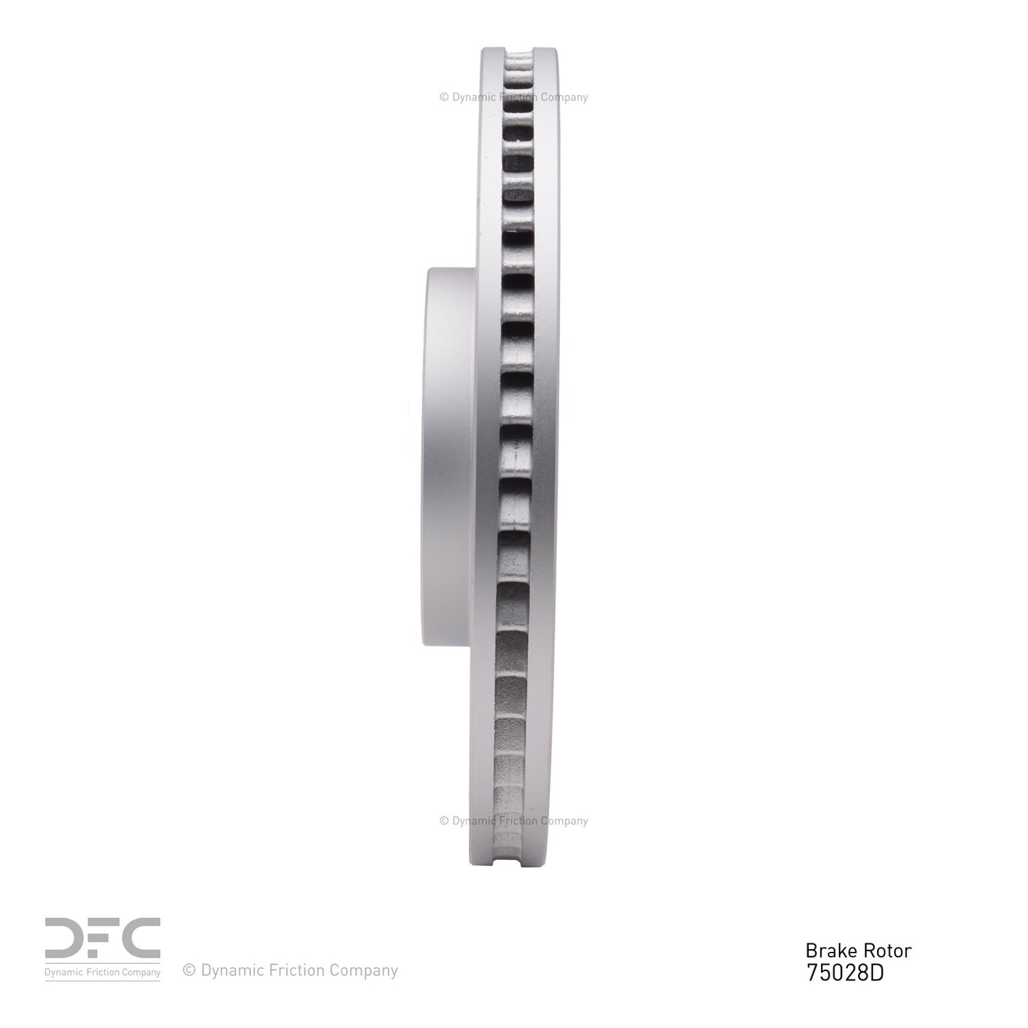 Dynamic Friction Company Disc Brake Rotor 604-75028D