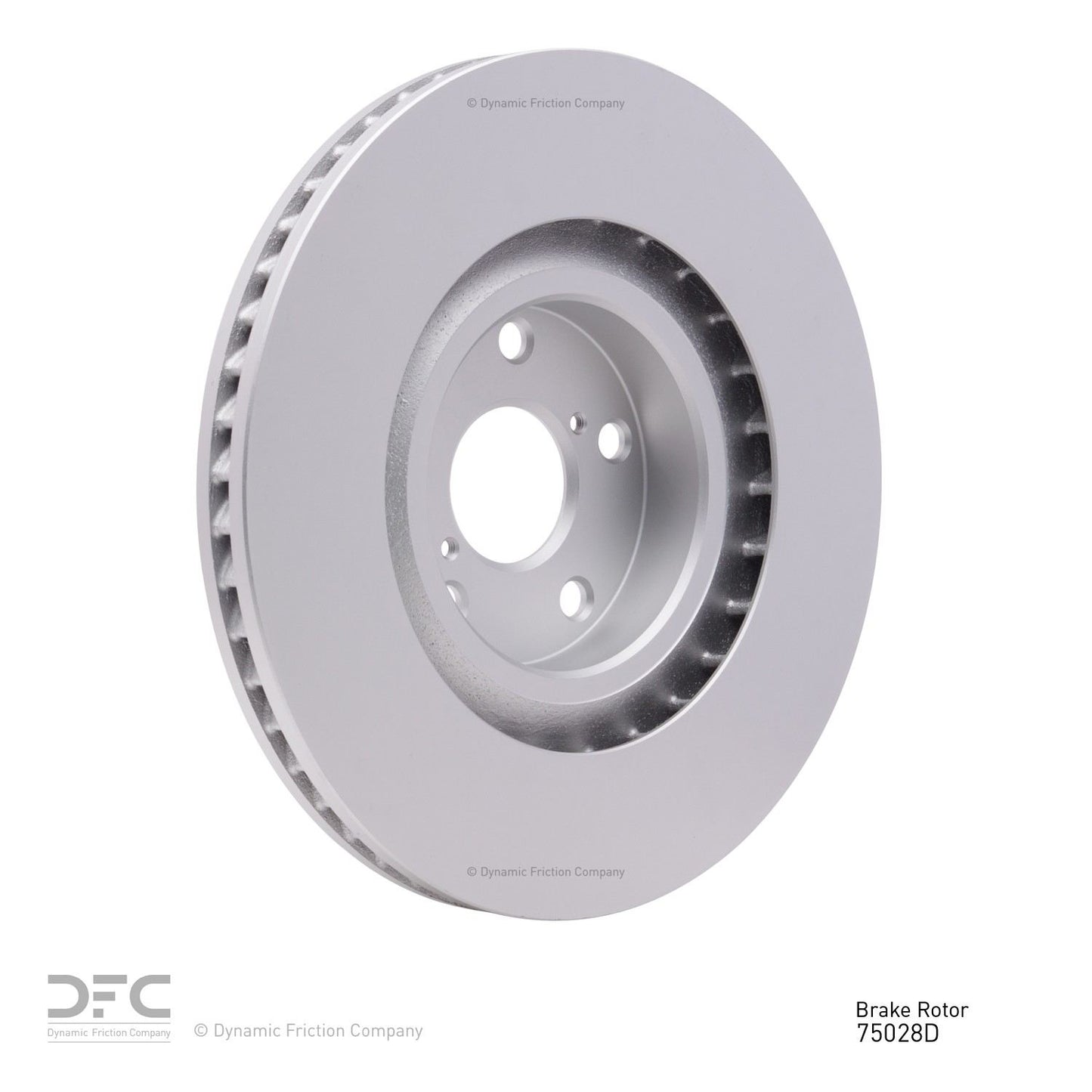 Dynamic Friction Company Disc Brake Rotor 604-75028D