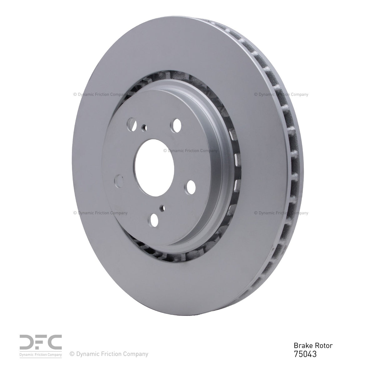 Dynamic Friction Company Disc Brake Rotor 604-75043