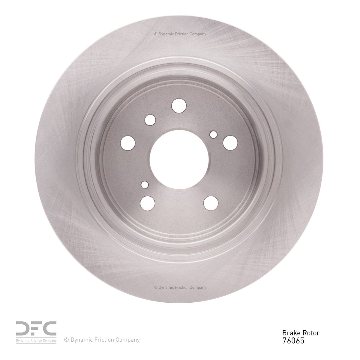 Dynamic Friction Company Disc Brake Rotor 604-76065