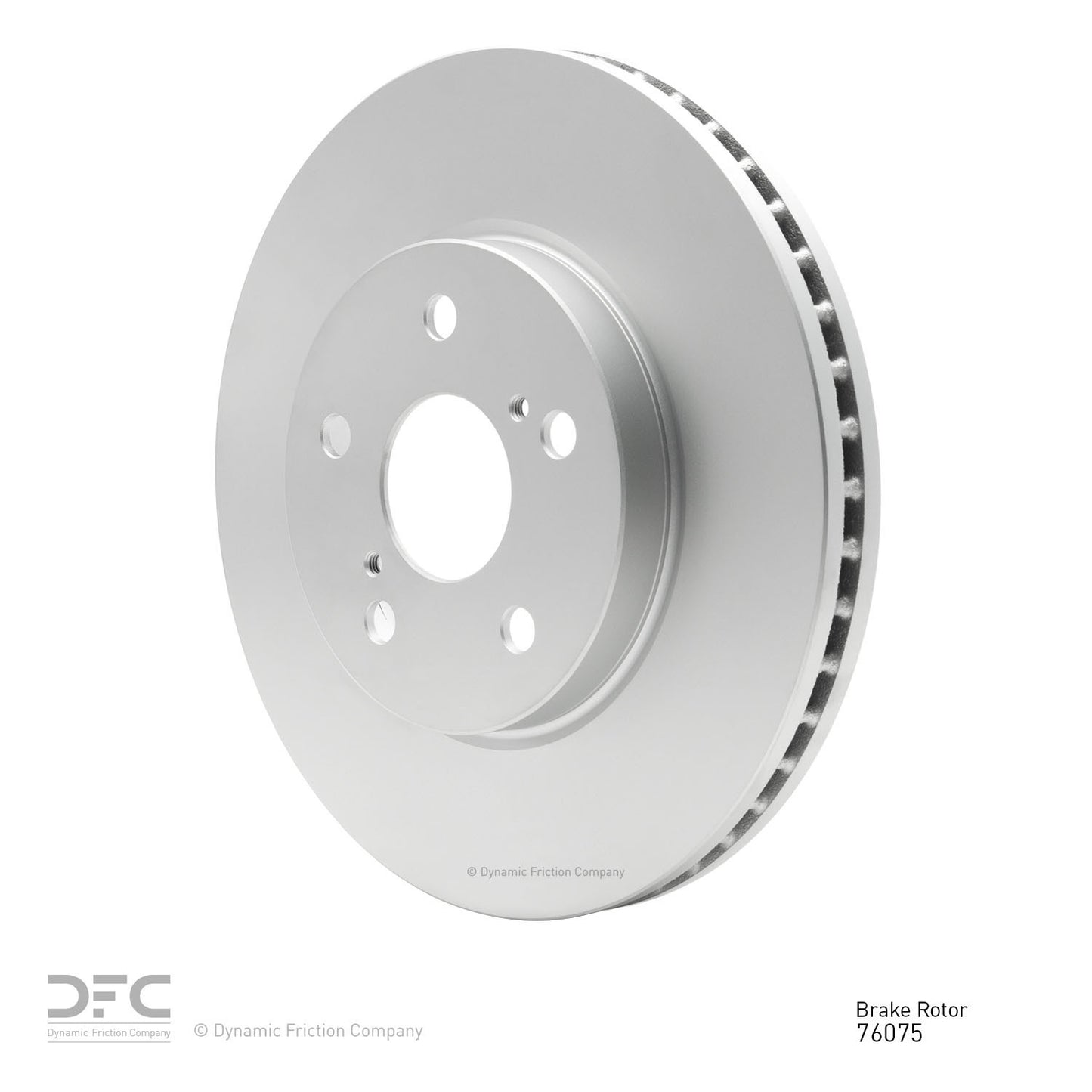 Dynamic Friction Company Disc Brake Rotor 604-76075