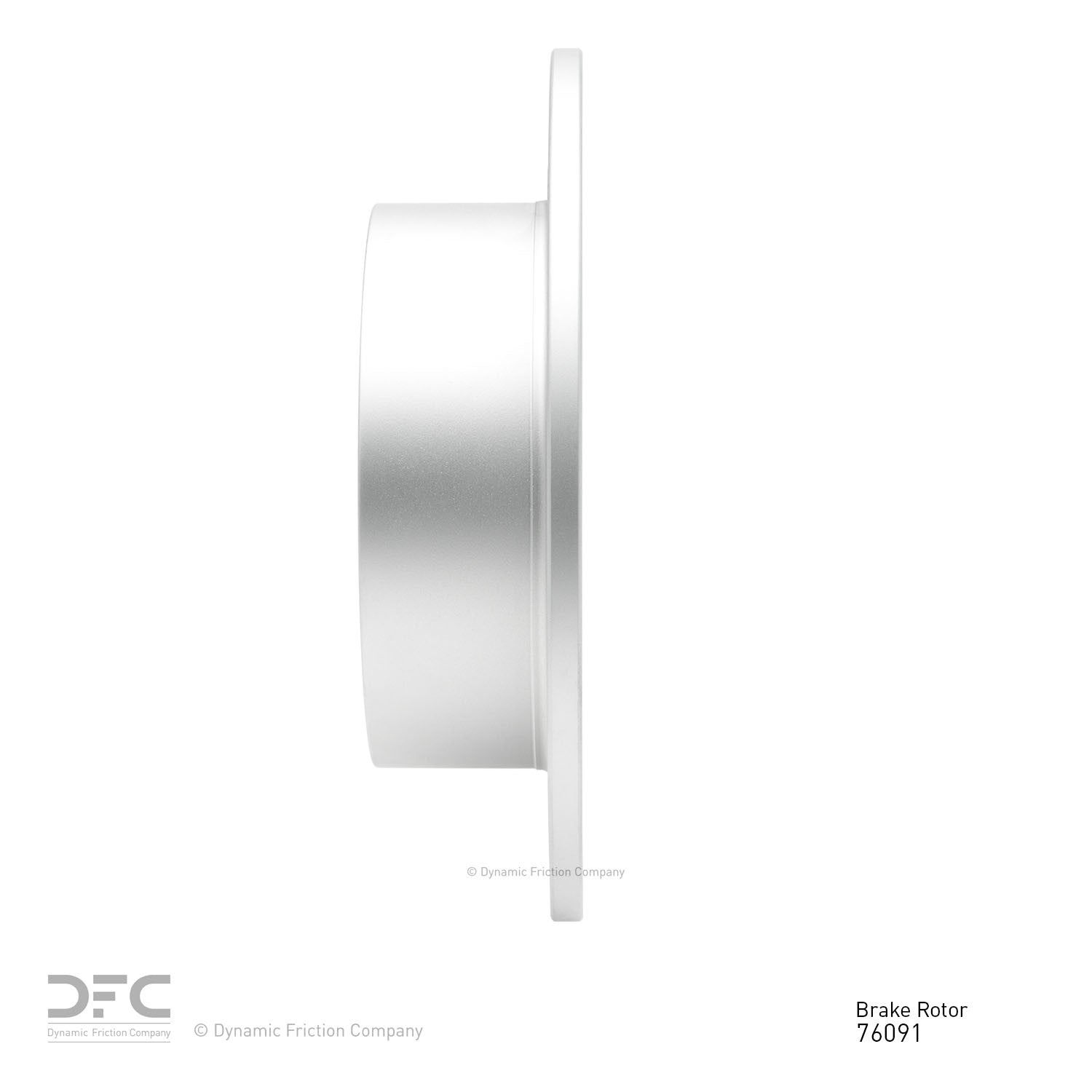 Dynamic Friction Company Disc Brake Rotor 604-76091