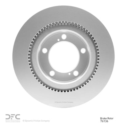 Dynamic Friction Company Disc Brake Rotor 604-76136