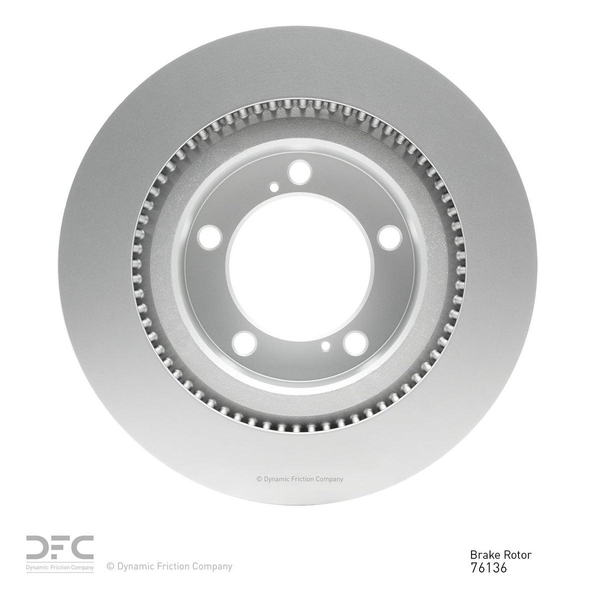 Dynamic Friction Company Disc Brake Rotor 604-76136