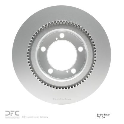 Dynamic Friction Company Disc Brake Rotor 604-76136