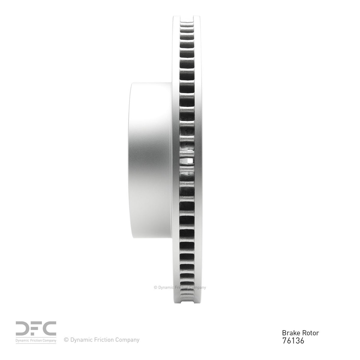 Dynamic Friction Company Disc Brake Rotor 604-76136