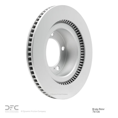 Dynamic Friction Company Disc Brake Rotor 604-76136