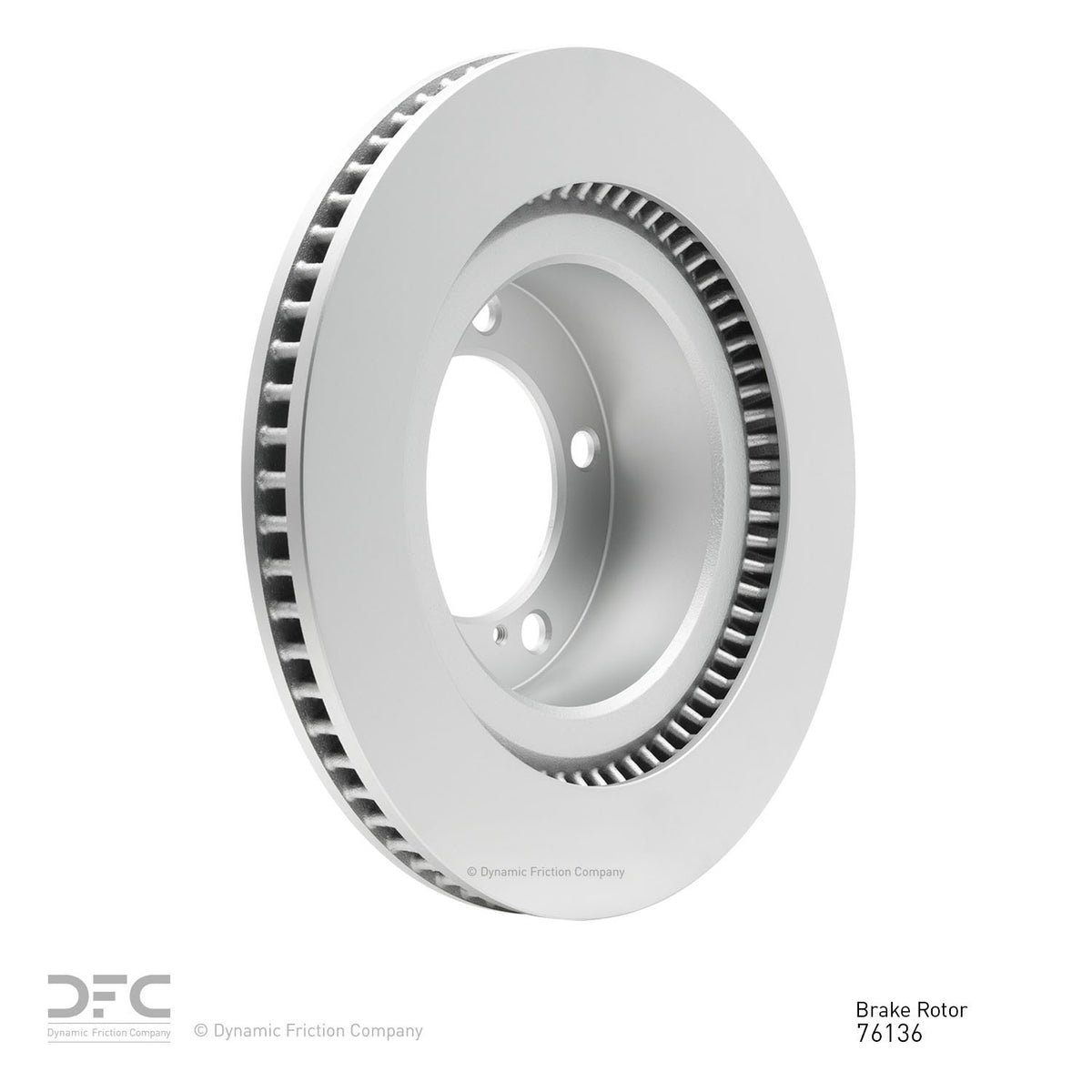 Dynamic Friction Company Disc Brake Rotor 604-76136