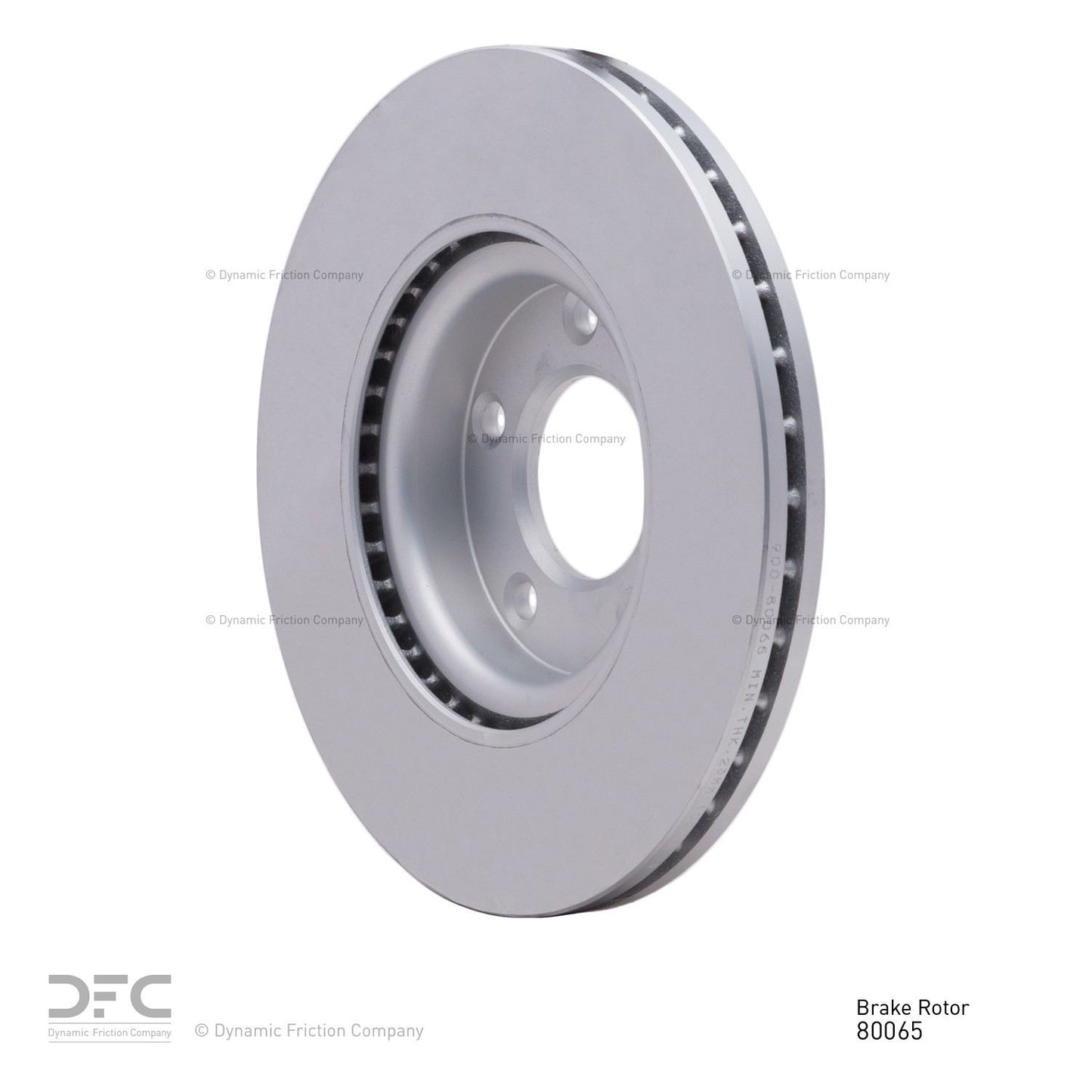 Dynamic Friction Company Disc Brake Rotor 604-80065