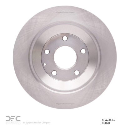 Dynamic Friction Company Disc Brake Rotor 604-80070