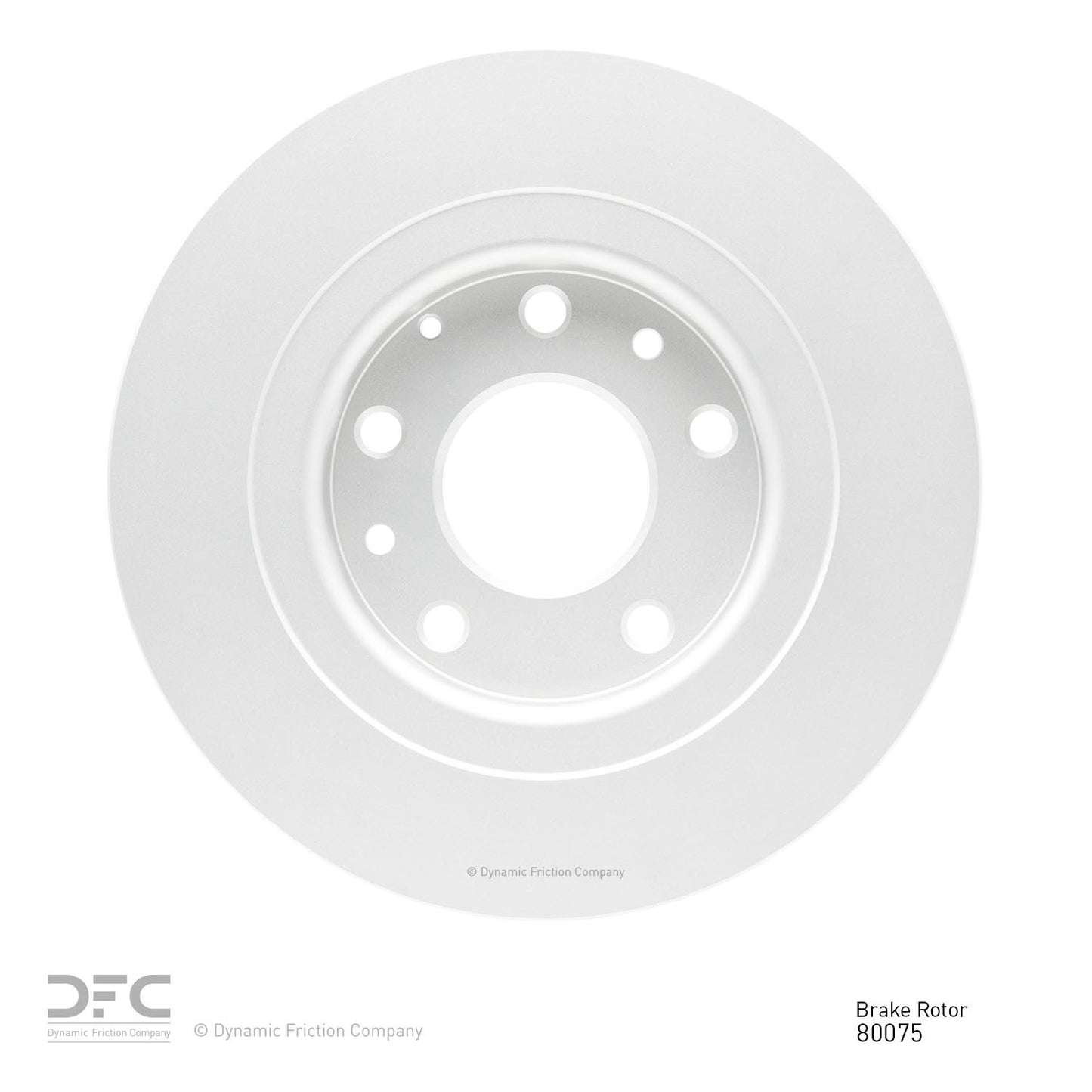 Dynamic Friction Company Disc Brake Rotor 604-80075