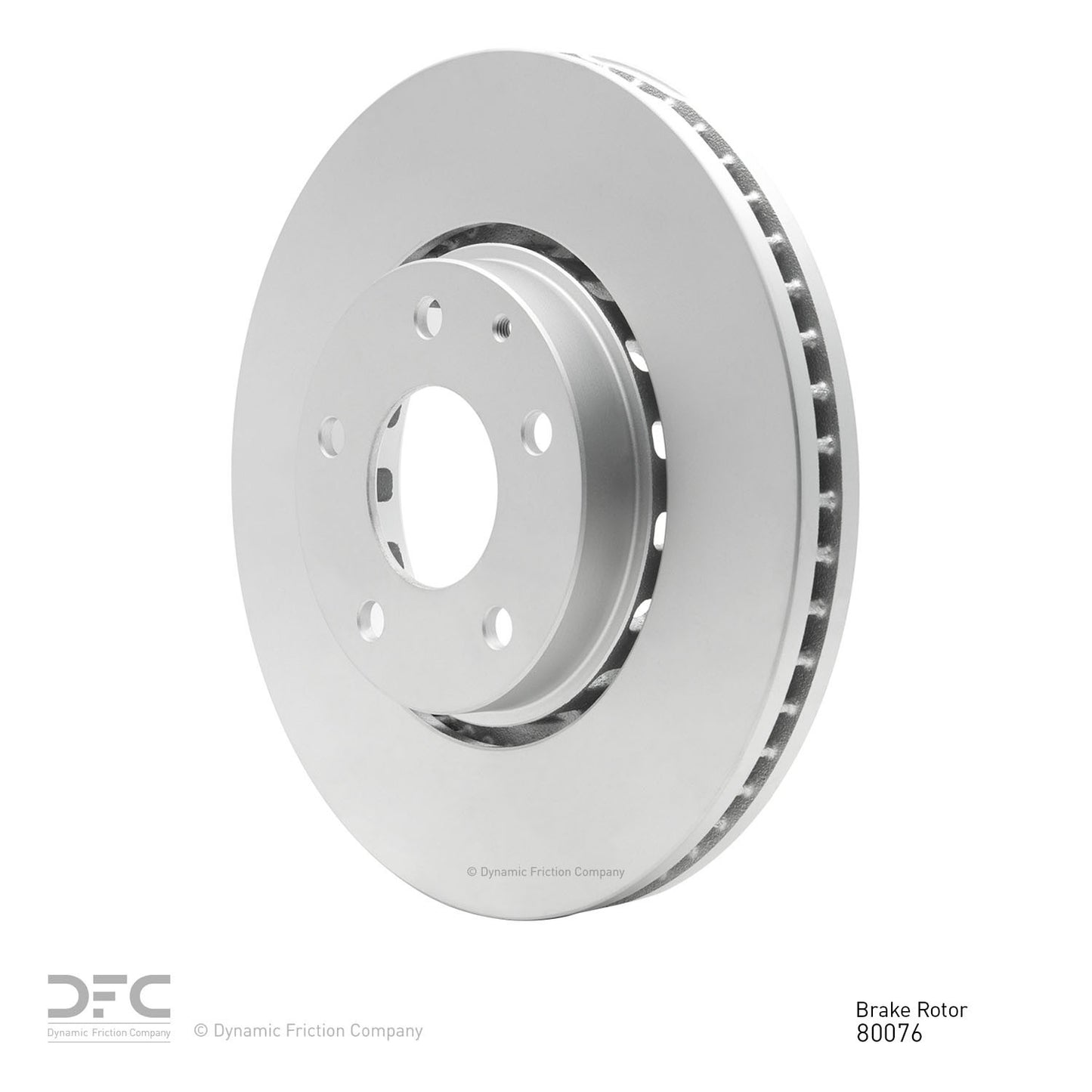 Dynamic Friction Company Disc Brake Rotor 604-80076