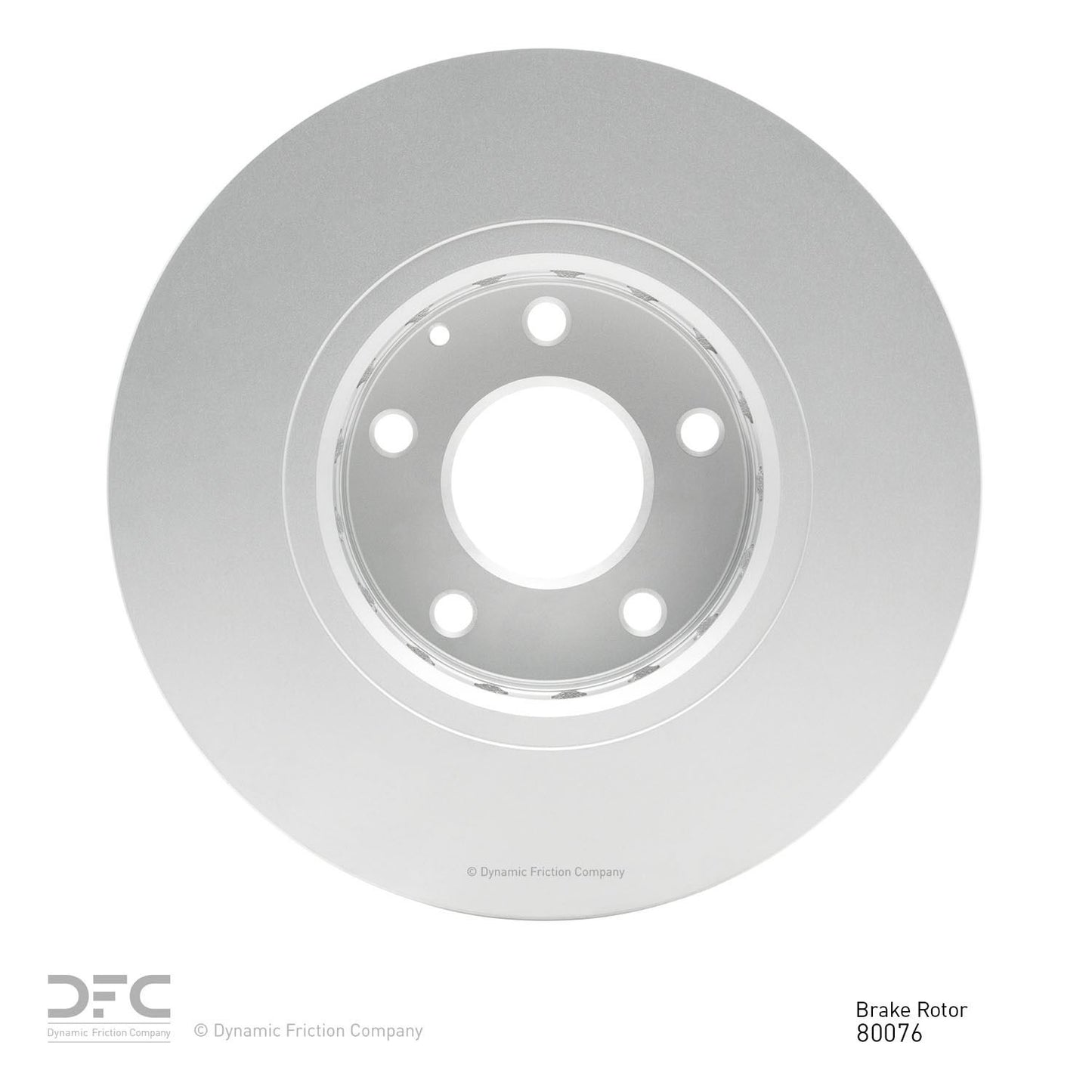 Dynamic Friction Company Disc Brake Rotor 604-80076
