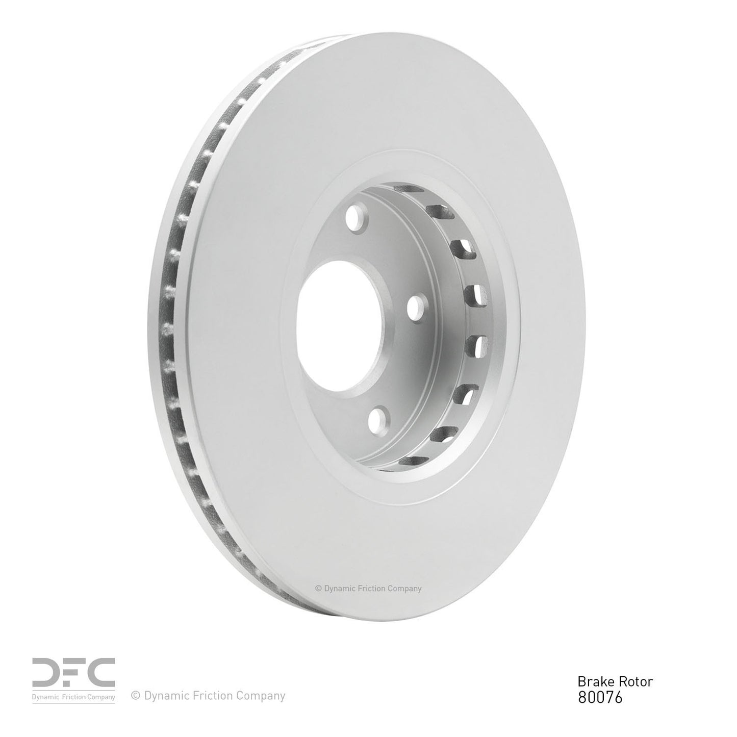 Dynamic Friction Company Disc Brake Rotor 604-80076