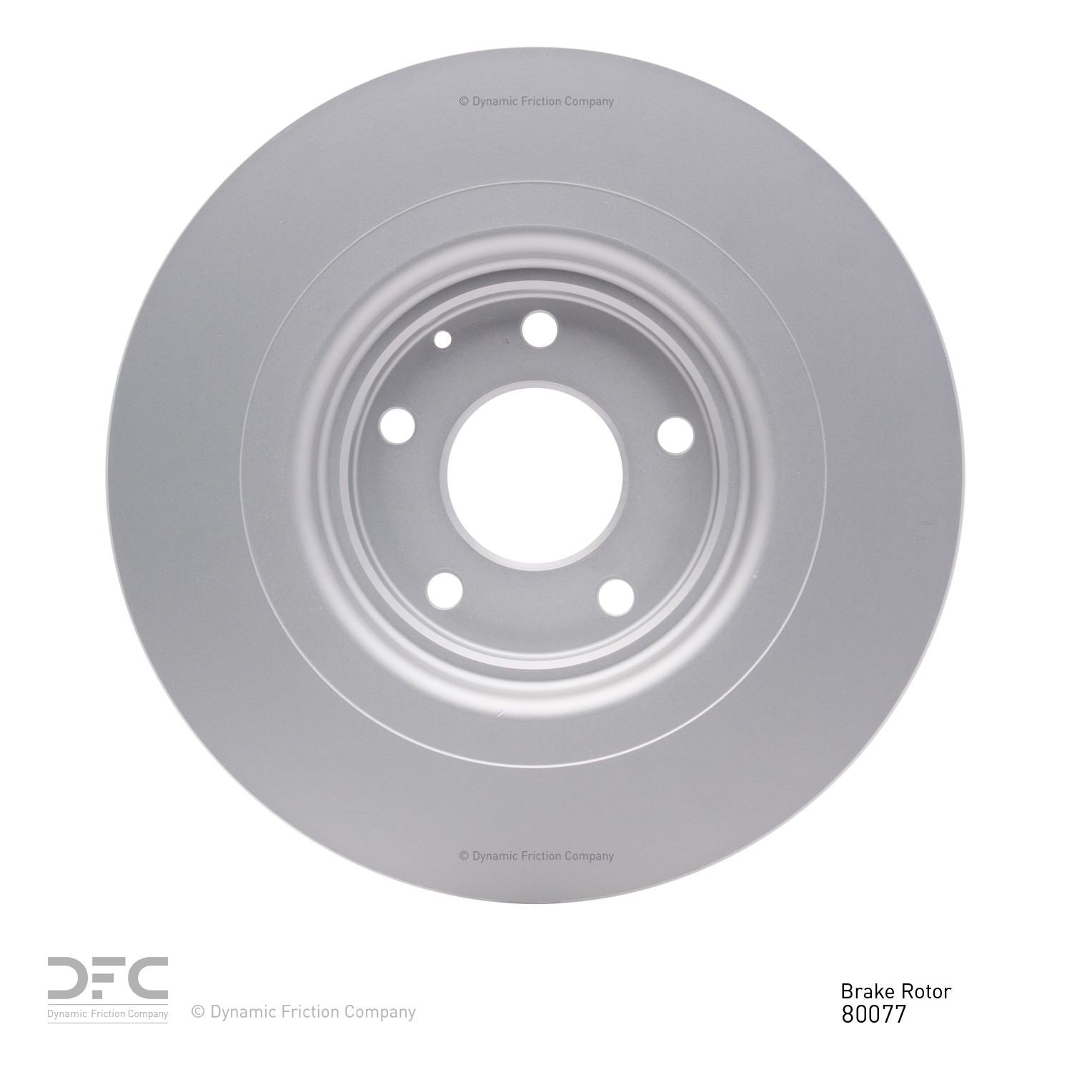 Dynamic Friction Company Disc Brake Rotor 604-80077
