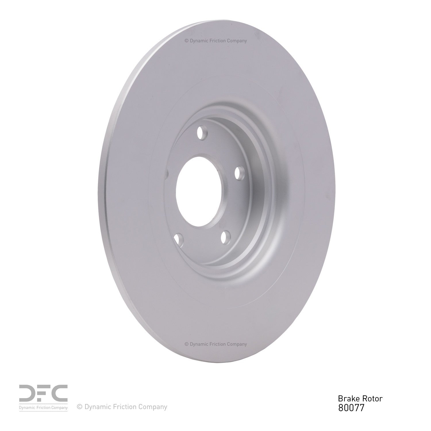 Dynamic Friction Company Disc Brake Rotor 604-80077