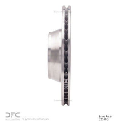 Dynamic Friction Company Disc Brake Rotor 610-02048D