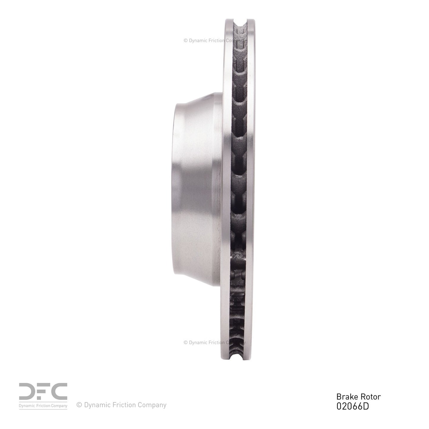 Dynamic Friction Company Disc Brake Rotor 610-02066D