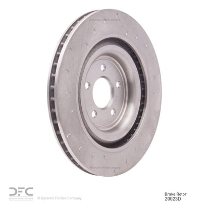 Dynamic Friction Company Disc Brake Rotor 610-20023D
