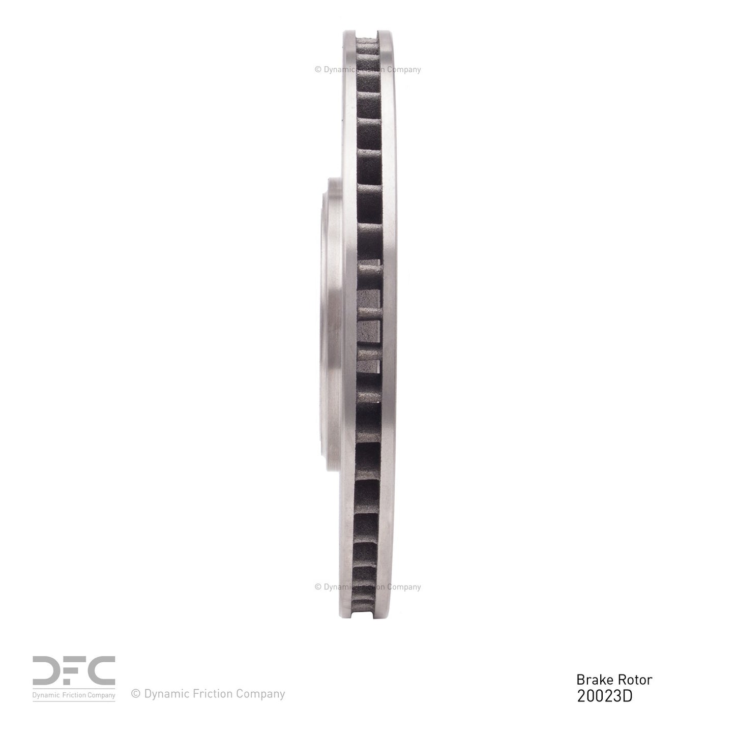 Dynamic Friction Company Disc Brake Rotor 610-20023D