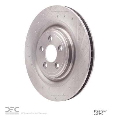 Dynamic Friction Company Disc Brake Rotor 610-20024D