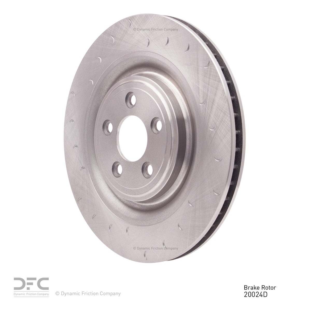 Dynamic Friction Company Disc Brake Rotor 610-20024D
